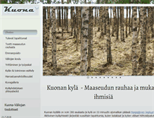 Tablet Screenshot of kuona.fi